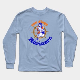 Retro San Diego Mariners Hockey 1975 Long Sleeve T-Shirt